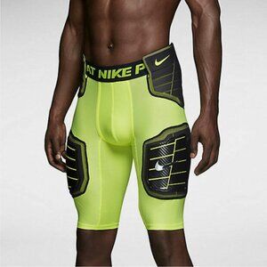 2 Piece Set Nike Pro Combat Hard Plate Football Girdle and Top